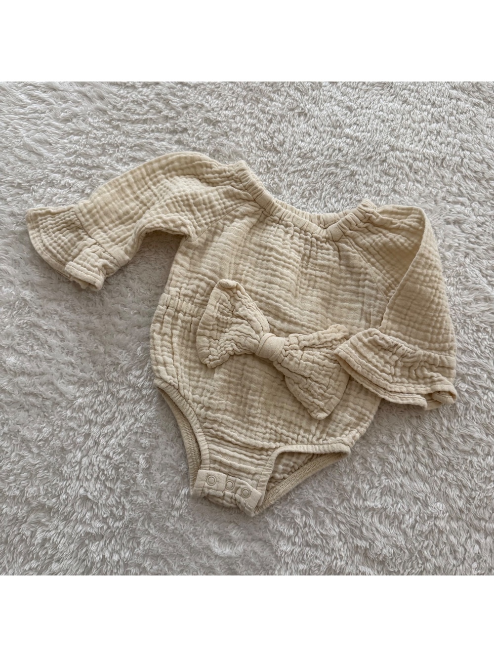 Newborn Muslin Romper